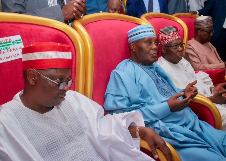 Obasanjo, Atiku, Shettima Attend Kwankwaso’s Daughter’s Wedding in Kano