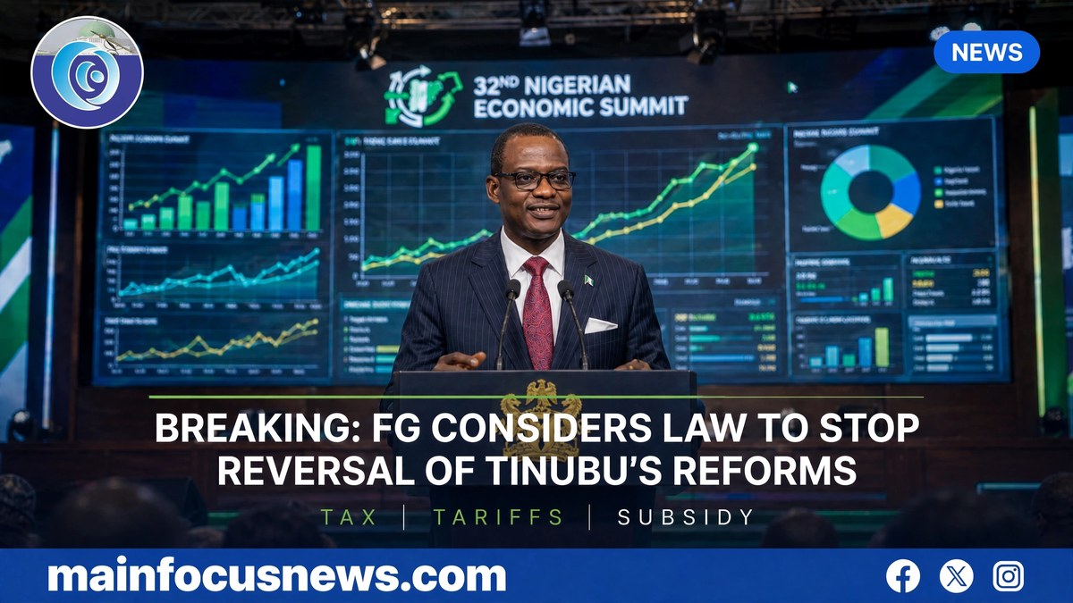 FG Considers Law To Prevent Next Govt From Reversing Tinubu’s Economic
